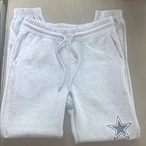 grey dallas cowboys sweatpants